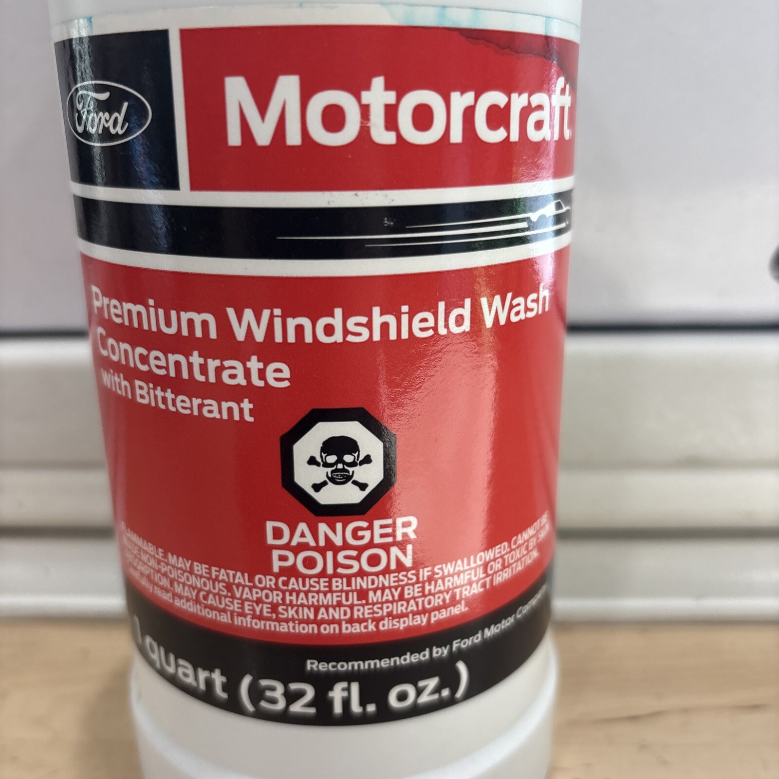 Motorcraft ZC-32-B2 Premium Windshield Wash Concentrate 32oz 1 Quart - Image 3