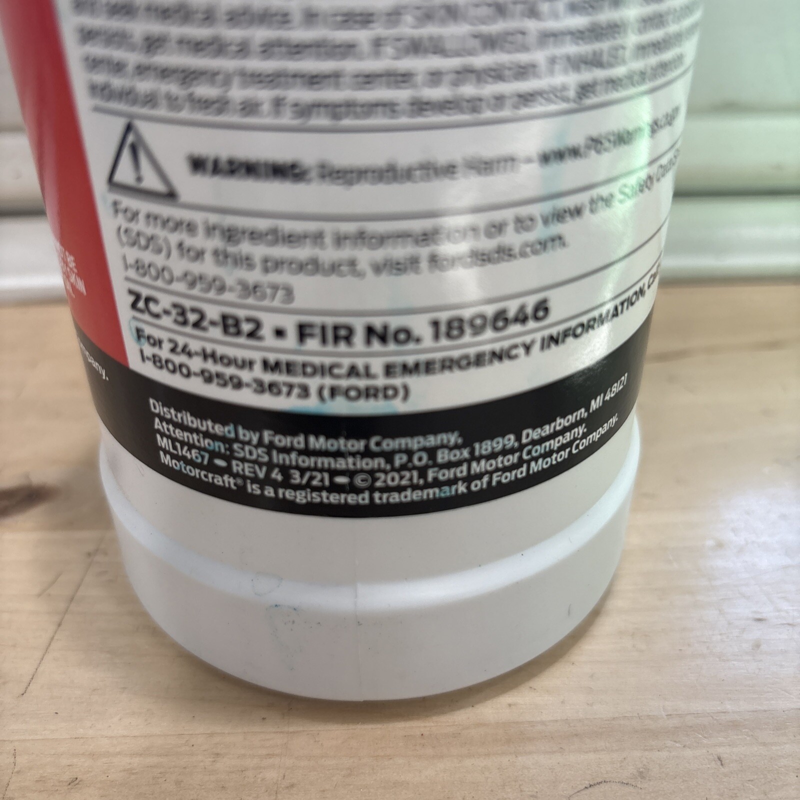 Motorcraft ZC-32-B2 Premium Windshield Wash Concentrate 32oz 1 Quart - Image 4