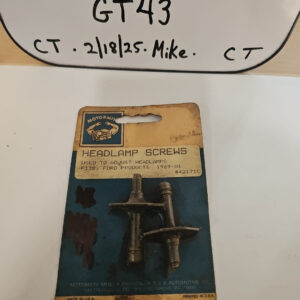 Motormite 42171 Headlight Adjusting Screws 1 Pkg / 2 Screws Ford Lincoln Mercury