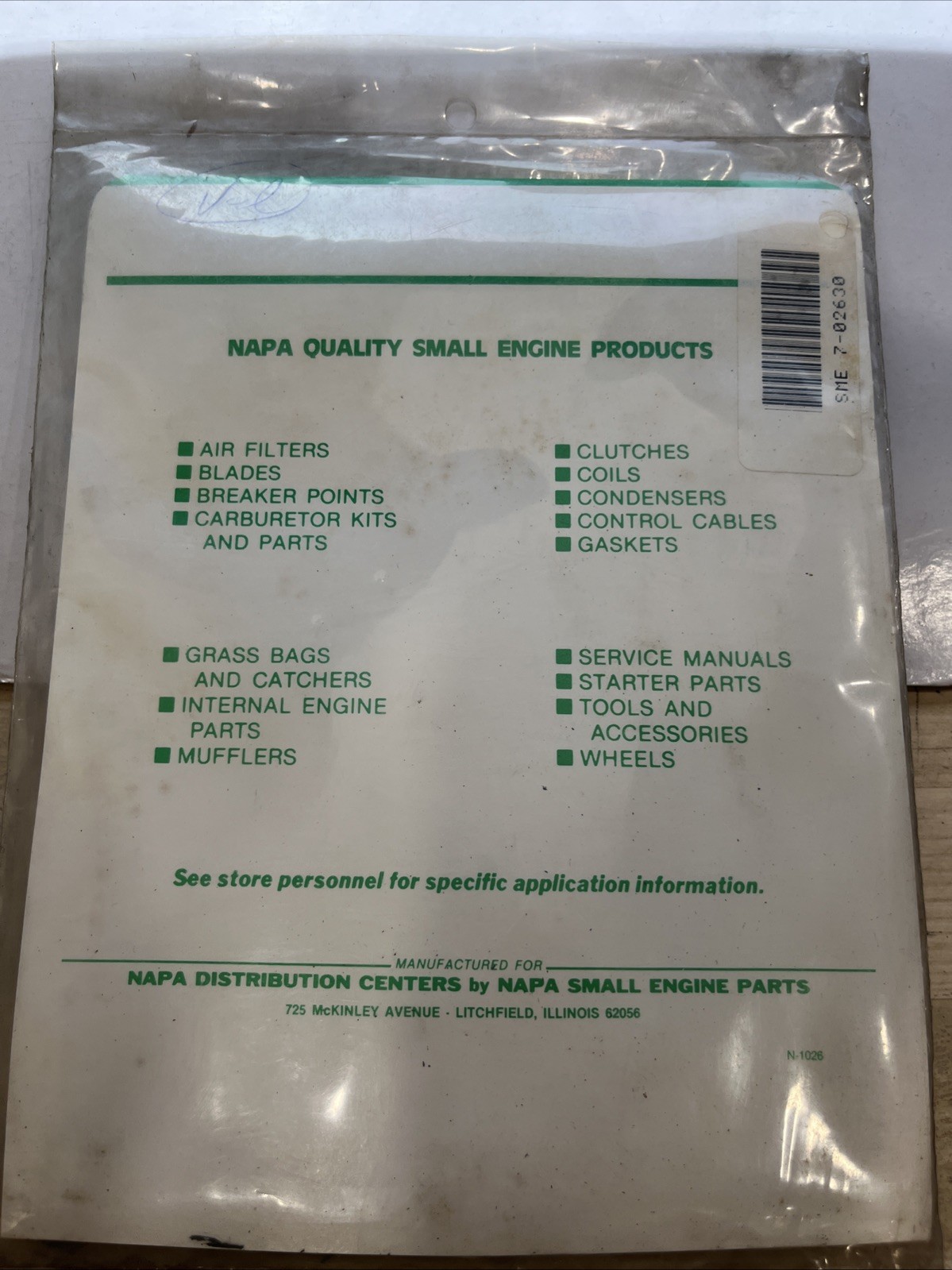 NAPA Gasket Set 7-02630 (291376) - Image 4