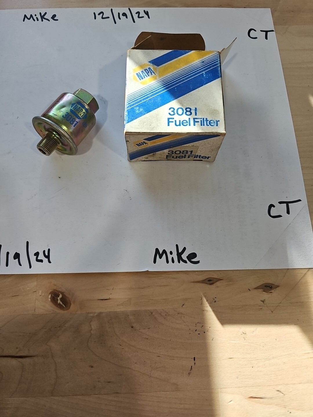 NAPA fuel filter #3081 - NEW in box*