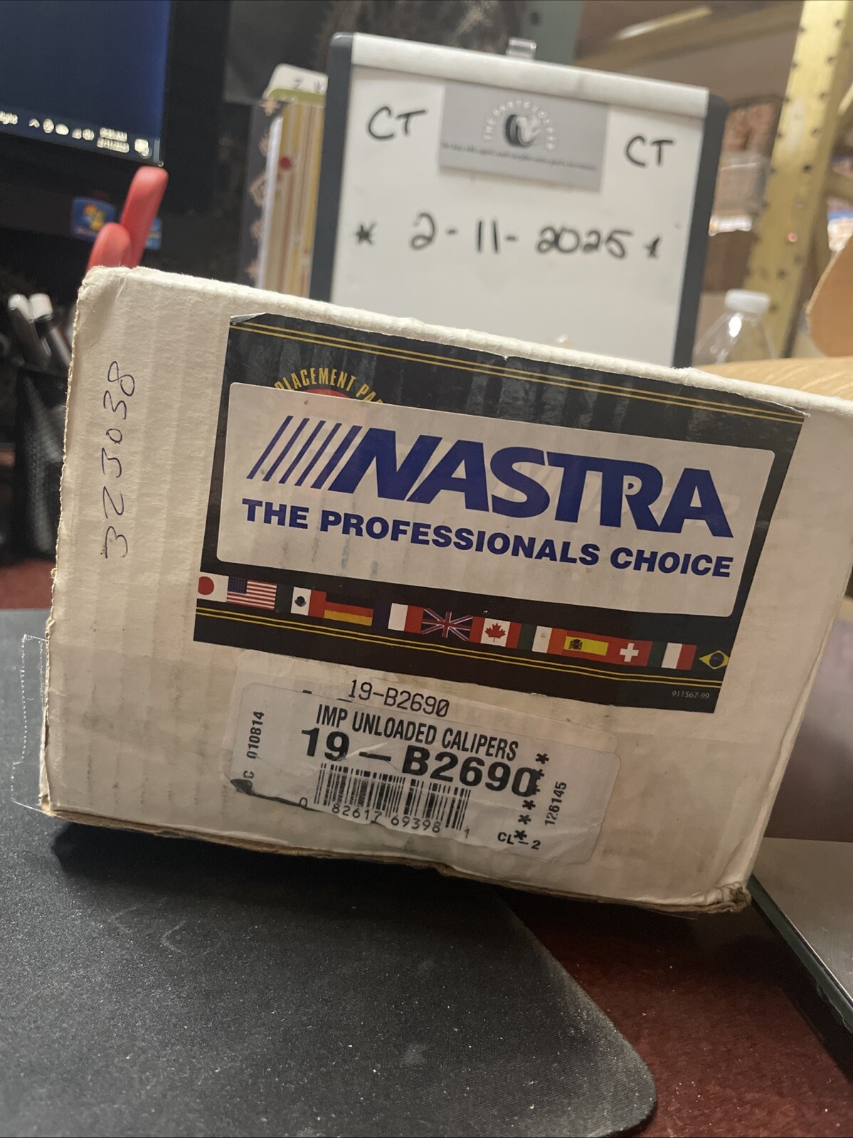 NASTRA New Front Left Caliper Fits Nissan Altima 2.5L 3.5L 2005-2006 19-B2690