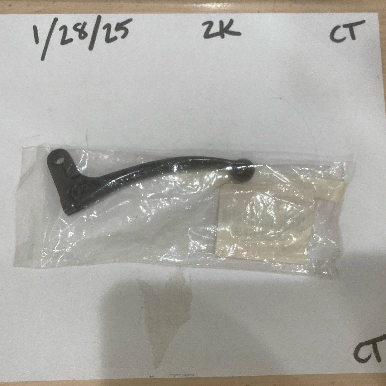 NEW 1985 - 2006 SUZUKI JR50 JR 50 OEM FRONT BRAKE LEVER BLACK 57421-04420 - Image 3