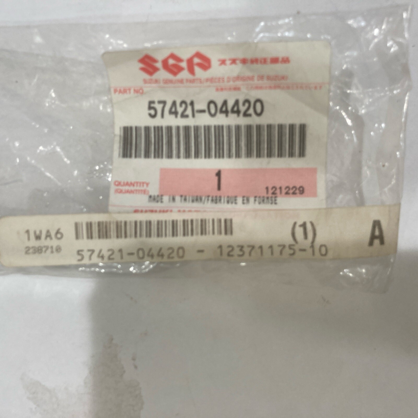 NEW 1985 - 2006 SUZUKI JR50 JR 50 OEM FRONT BRAKE LEVER BLACK 57421-04420 - Image 4