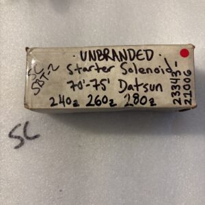 NEW - 23343-21006 Starter Solenoid For 70-75 Datsun 240z 260z 280z
