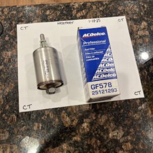 NEW AC DELCO GF578 Fuel Gas Filter