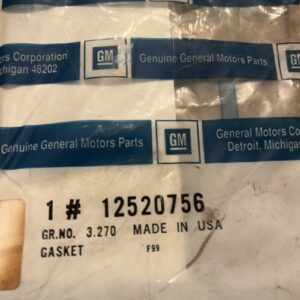 NEW GENUINE GM 12520756 GASKET KIT, MANIFOLD TO CYLINDER HEAD GR 3.270 NOS