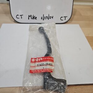 NEW GENUINE SUZUKI 57420-26400 RH LEVER, BRAKE BLACK DR500