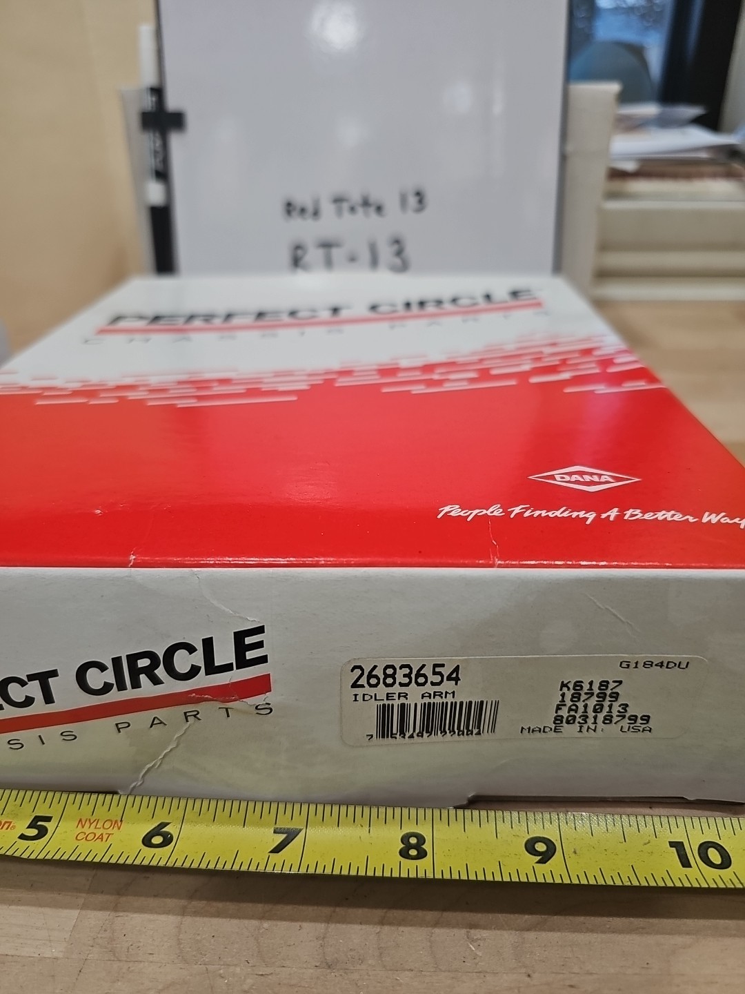 NEW In Box Perfect Circle 2683654 Steering Idler Arm (K6187, 18799, FA1013) - Image 6