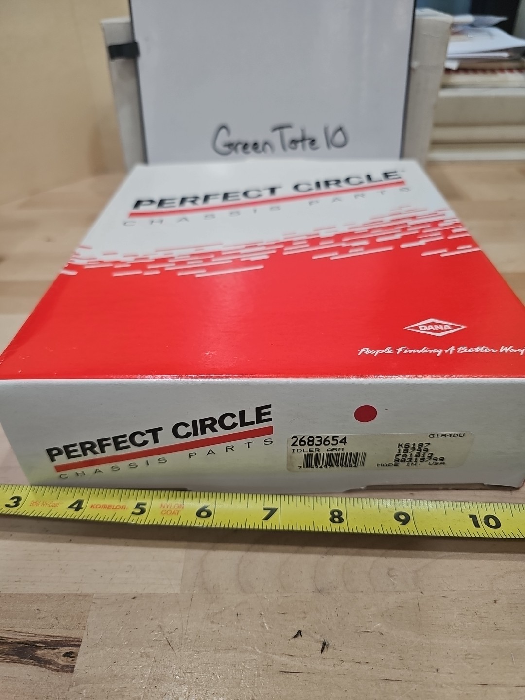 NEW In Box Perfect Circle 2683654 Steering Idler Arm (K6187, 18799, FA1013) - Image 8