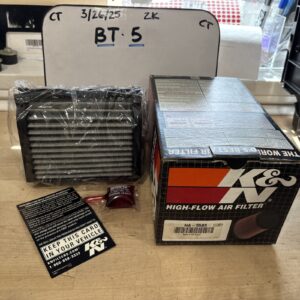 NEW K&N Air Filter Honda ‘83-‘85 CB650SC 1983 CB550SC HA-5583