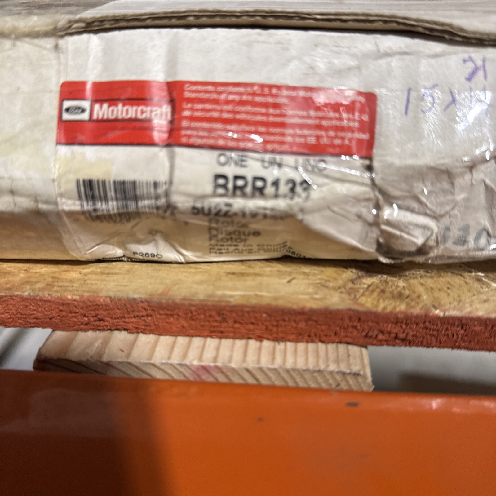 NEW Motorcraft Disc Brake Rotor Front BRR133 Freestar Mercury Monterey 2004-2007 - Image 3