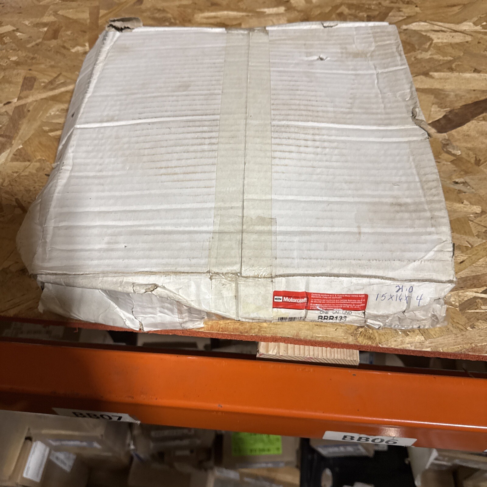 NEW Motorcraft Disc Brake Rotor Front BRR133 Freestar Mercury Monterey 2004-2007 - Image 4