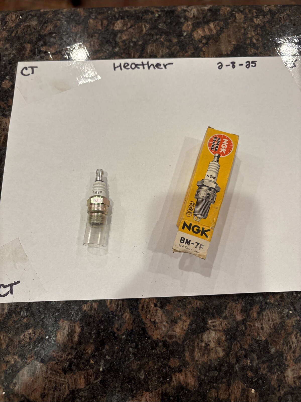 NGK BM7F Spark Plug - Image 3