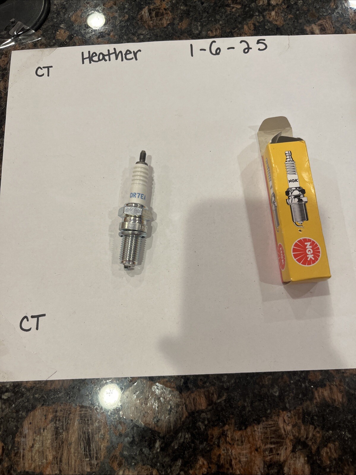 NGK - Standard Spark Plug (DR7EA) 7839