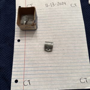 NOS 1962 62 Corvette FI Condenser Bracket Fuel Injection 1944118 (1) Bracket