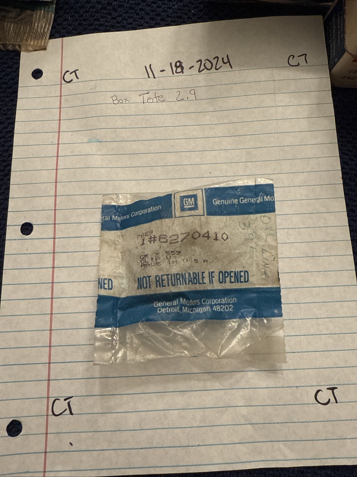 NOS 1965 - 75 Camaro Chevelle Nova Corvette 442 GTO dash wiring harness clips