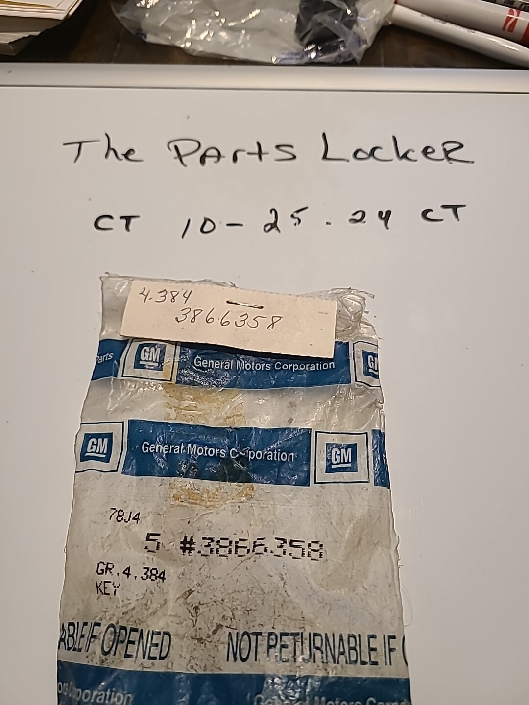 NOS 1968-84 Chevy/GMC Truck transmission synchro hub keys (5) GM #: 3866358