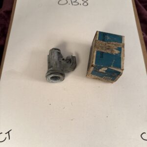 NOS 1970 CHEVROLET CHEVELLE CAMARO GLOVE BOX LOCK CYLINDER CASE 546155 3957092