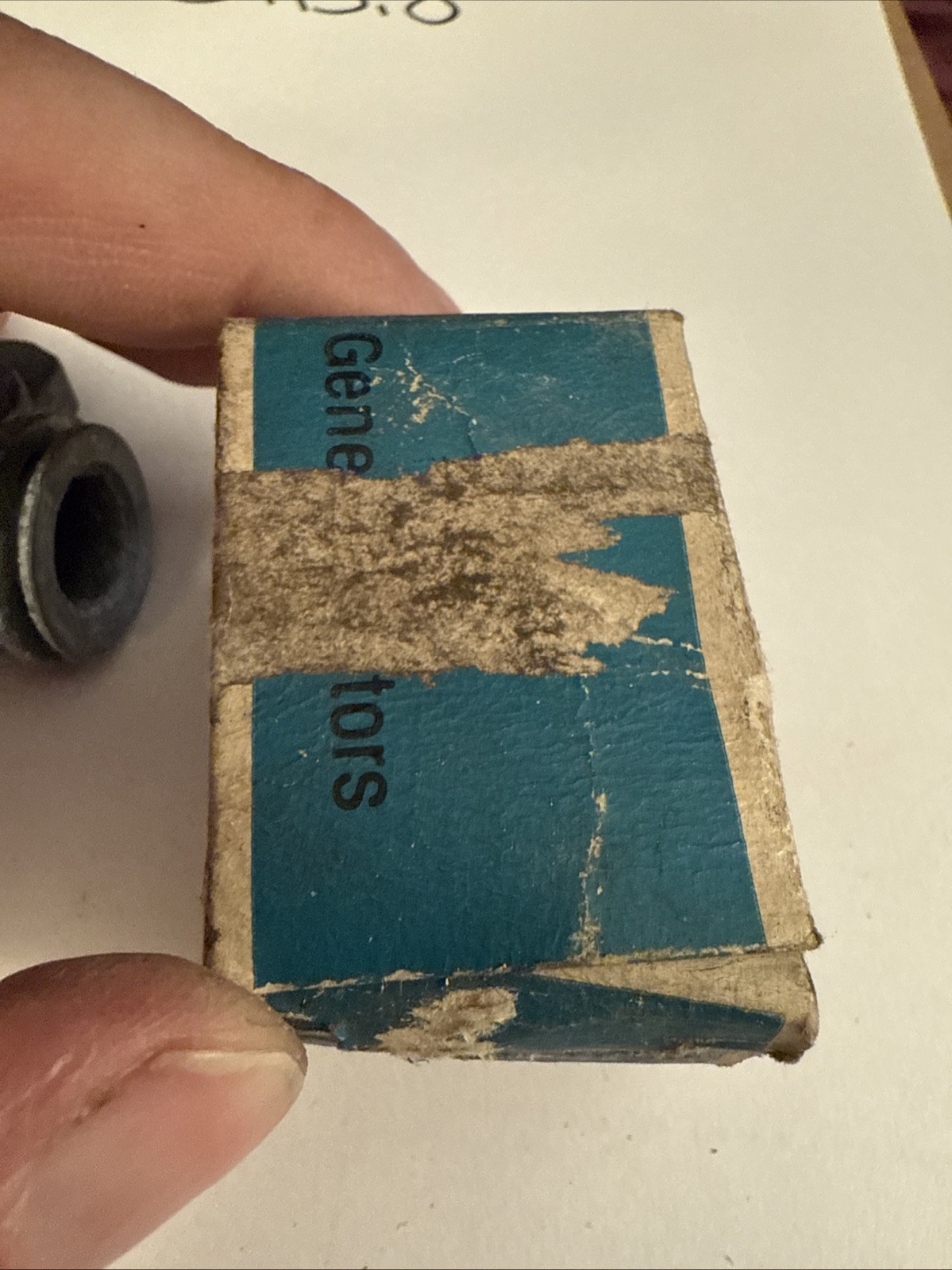 NOS 1970 CHEVROLET CHEVELLE CAMARO GLOVE BOX LOCK CYLINDER CASE 546155 3957092 - Image 7