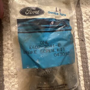NOS 1986 - 1991 FORD TAURUS MERCURY SABLE BRAKE SCREW KIT E6DZ-2041-B