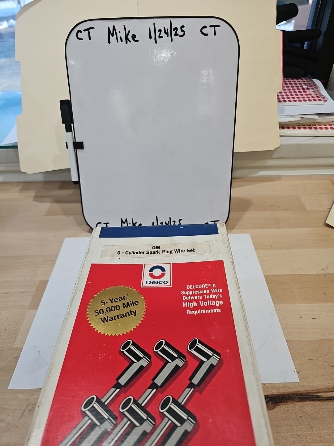 NOS DELCO 706M Spark Plug Wire Set 6 CYL 12073923 - Image 3