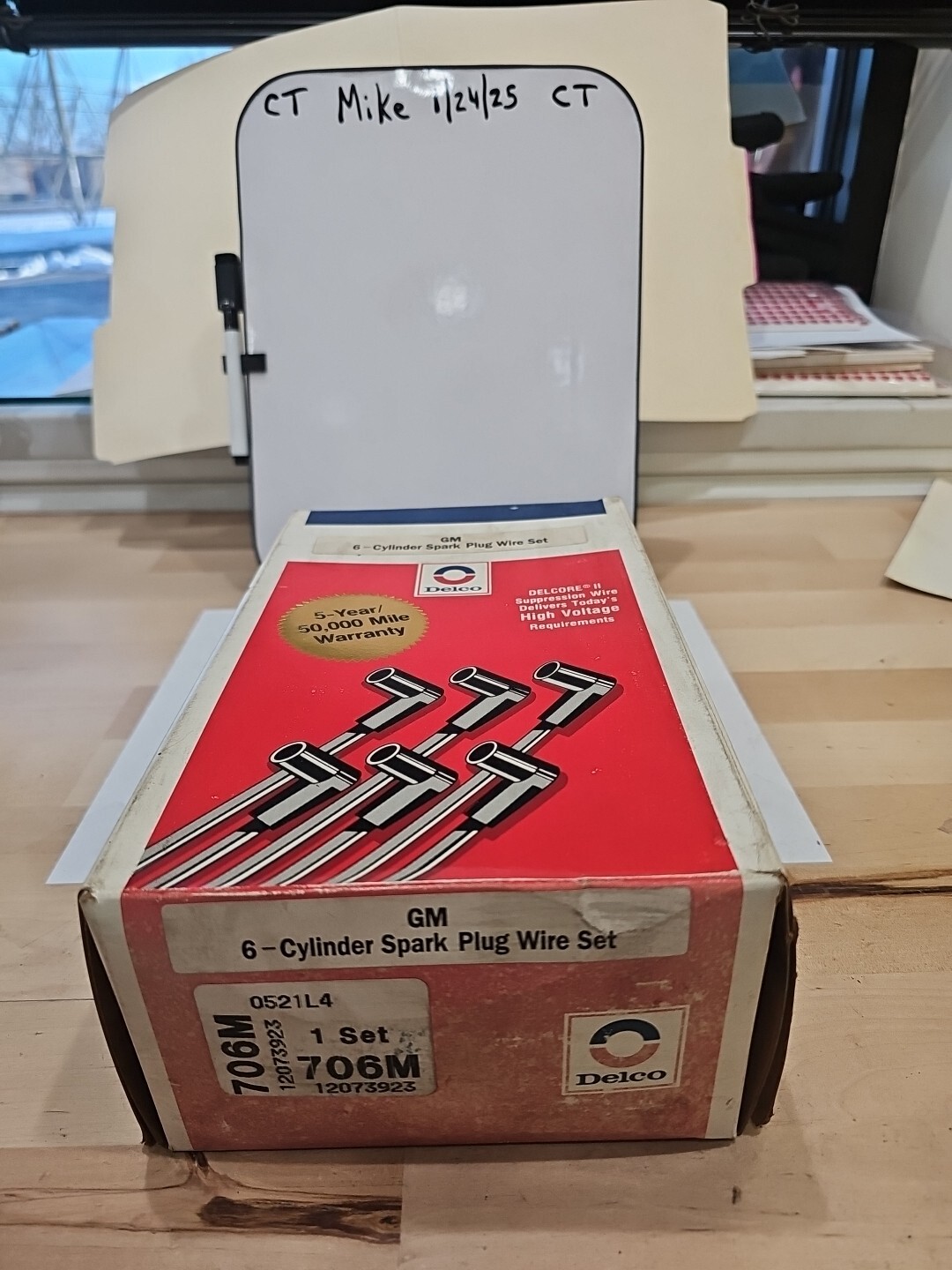 NOS DELCO 706M Spark Plug Wire Set 6 CYL 12073923