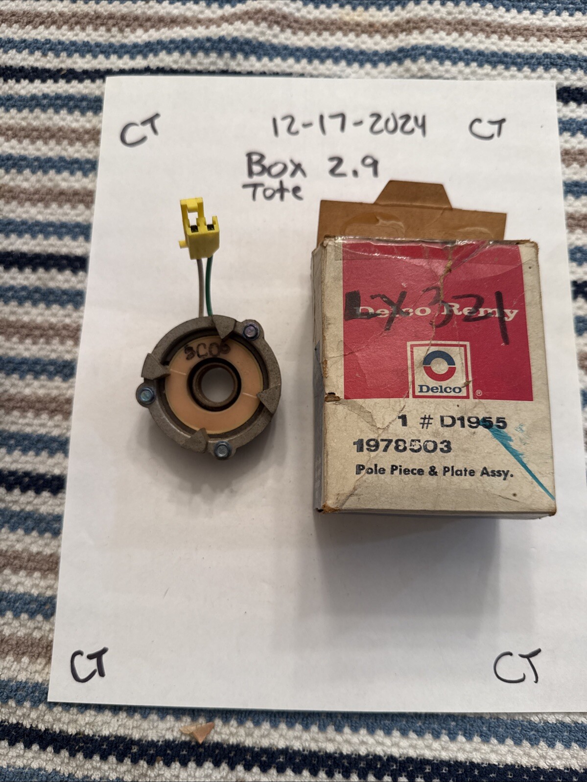 NOS DELCO D1955 Ignition Pickup Coil For 81-88 GM Fiero/Cavalier 1978503