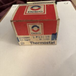 NOS Delco 195 Degree Thermostat 131-18 Gr. 1.246 3046544 (AMC/Ford/Bu/Pont/Chev)