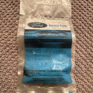 NOS FORD 387984-S CONNECTOR LOT OF 2 NEW GENUINE FORD