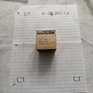 NOS FORD AUTOLITE GB-107 BRUSH & TERMINAL SET