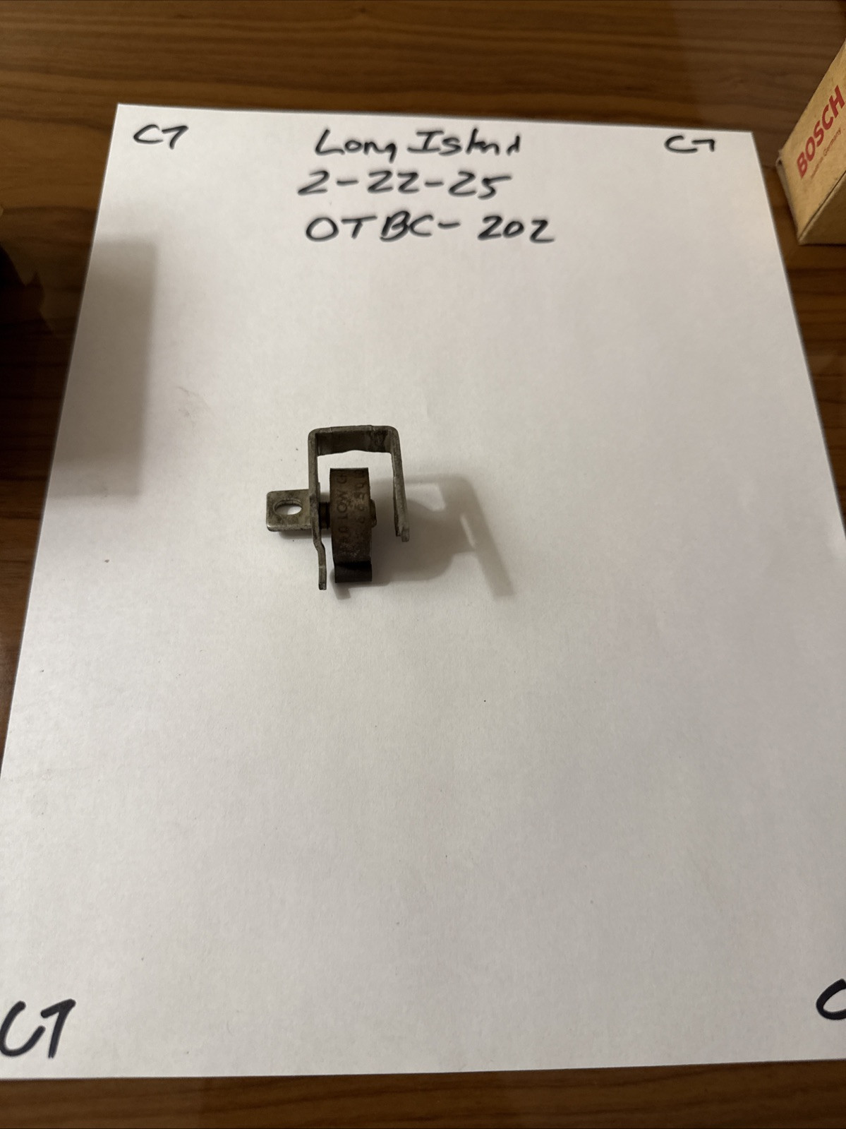 NOS GM 1966-68 327 thermostatic choke spring. GM 3887109