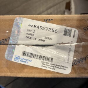 NOS Genuine GM Black Front Driver Side Fog Lamp Opening Cover 84927256