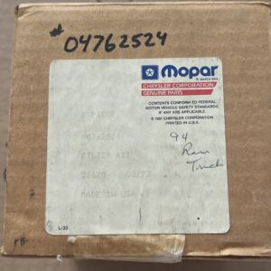 NOS OEM Genuine Mopar 4762524 Fuel Filter 04762524