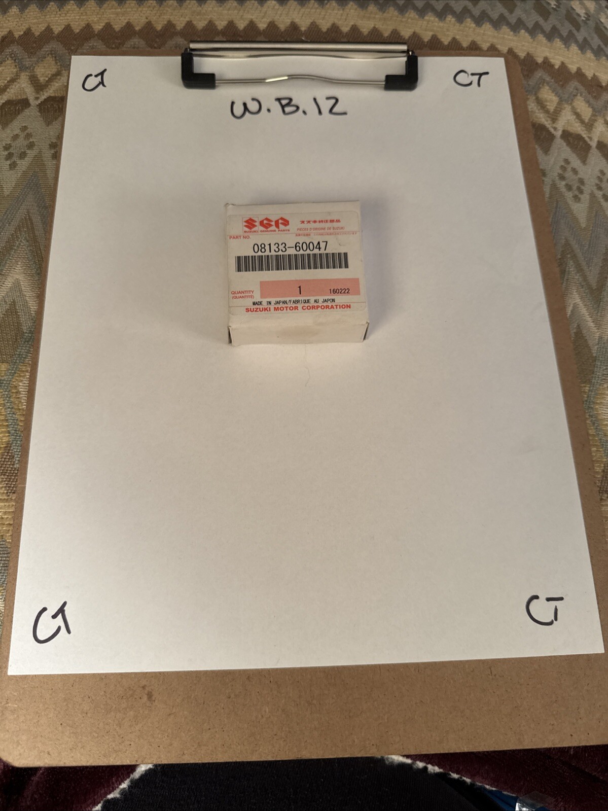 NOS SUZUKI RMX250 RM250 RM125 SP400 SP370 BEARING PART# 08133-60047