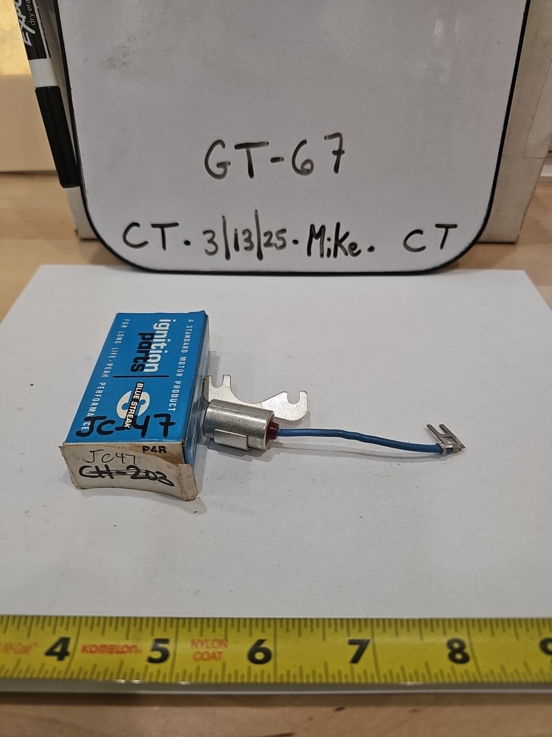 NOS Standard Motor Products Condenser. Part JC47. S - Image 4