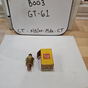 NOS Vintage Stewart-Warner Temp Sender Unit Sending D-362-AH 240 F 1/2"NPT