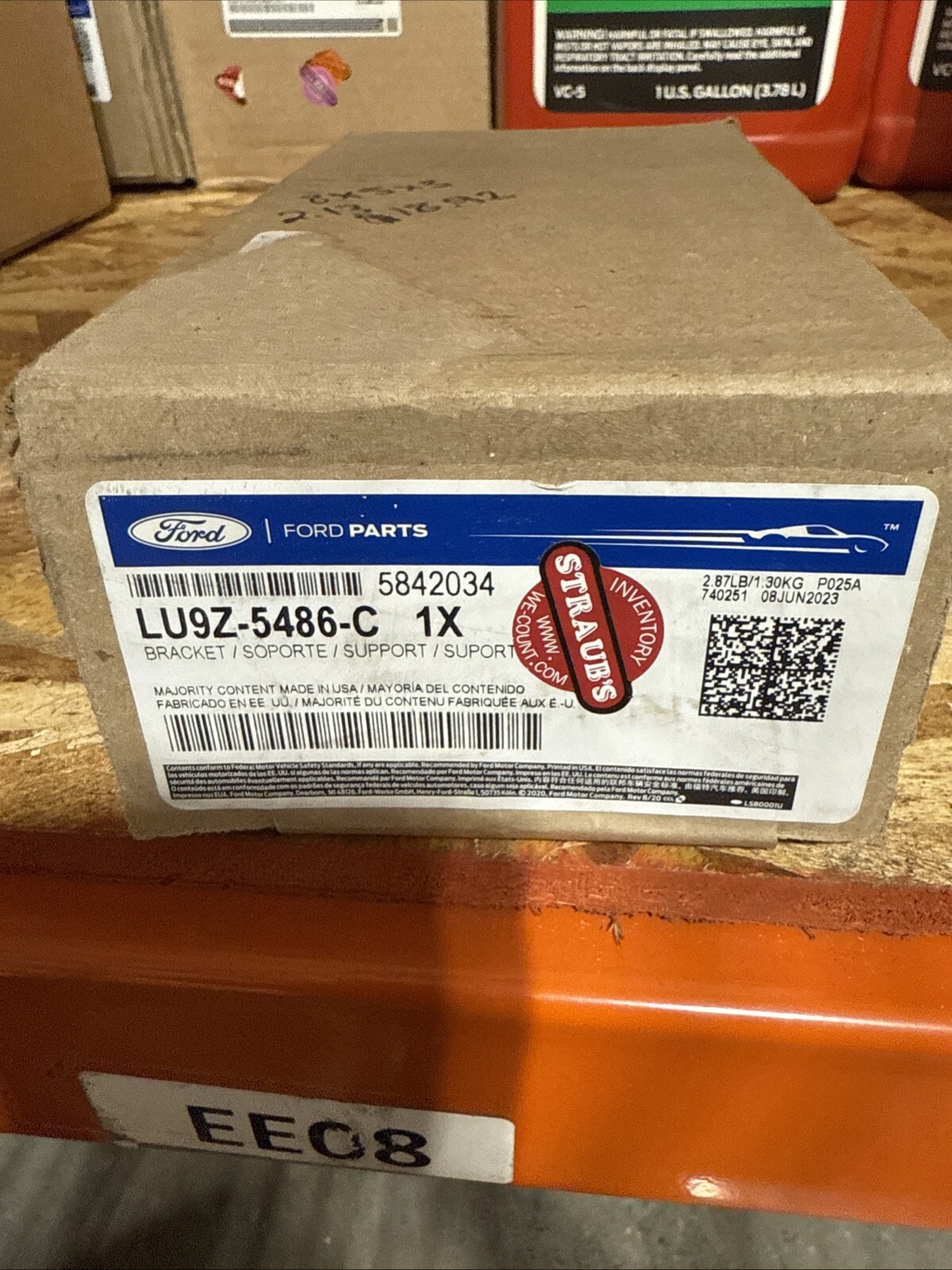 New Ford OEM Bracket LU9Z-5486-C - Image 3