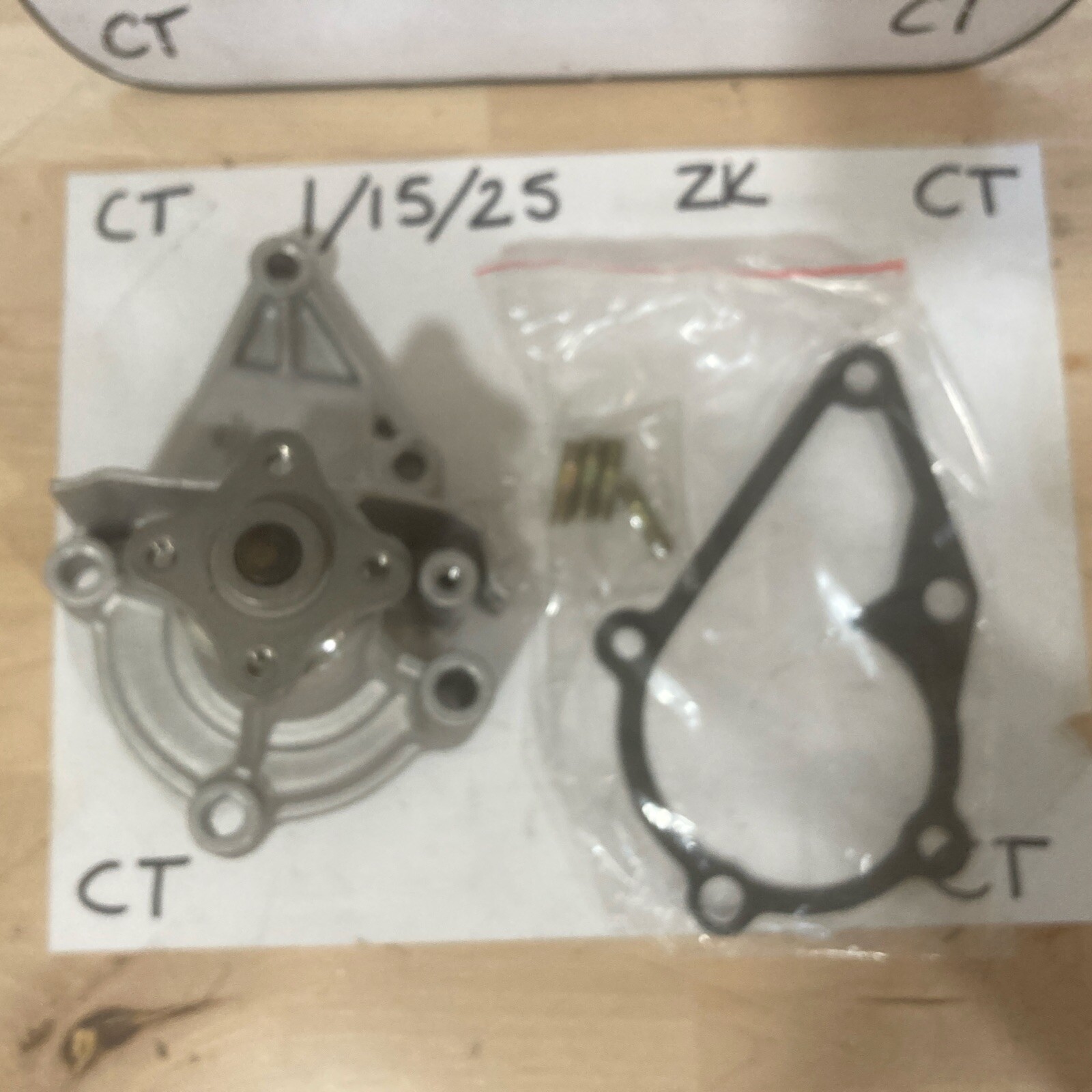 New- Gates 41107 Premium Engine Water Pump For 96-11 Hyundai Kia Accent Rio Rio5 - Image 3