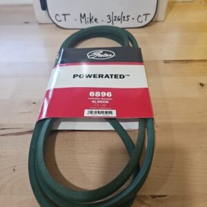 New Gates 6896 Accessory Drive Belt FHP Medium Horse Powerated 4L960K 1/2" x 96"