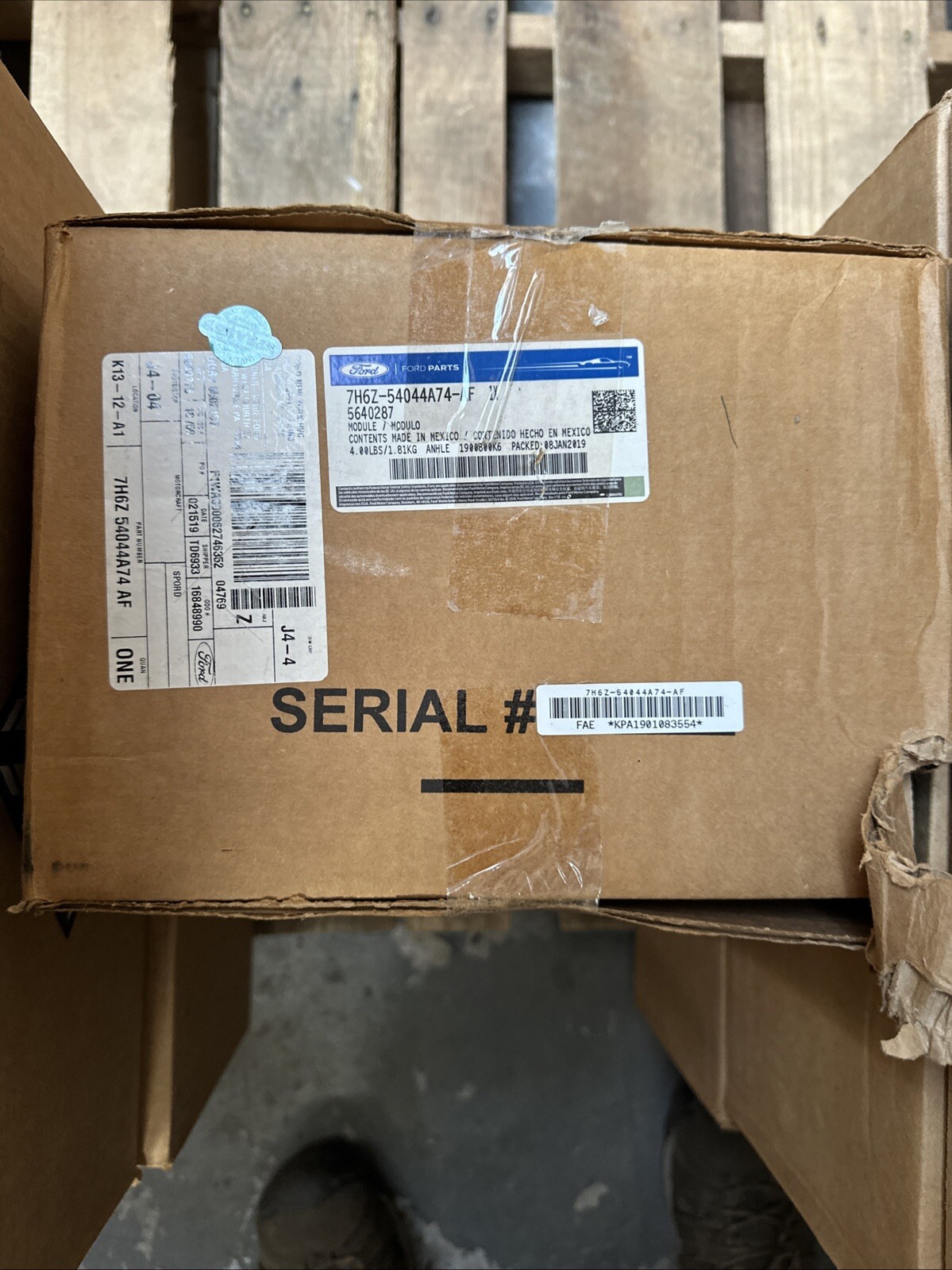 New Genuine Ford Module OE 7H6Z54044A74AF