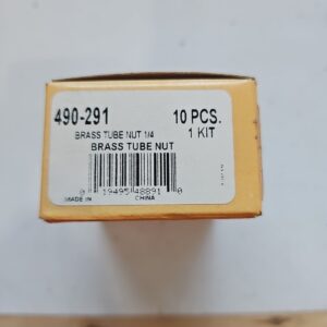 New Genuine Parts 10x Inverted Flare Fitting Dorman 490-291 Brass Tube Nut 1/4”