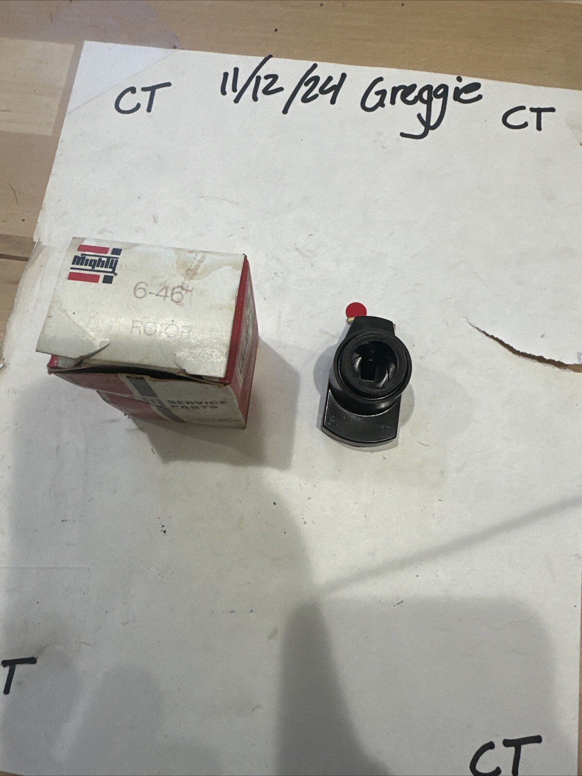 New Mighty Auto Parts Distributor Rotor 6-461