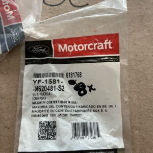 New Motorcraft A/C Compressor Clutch Drive Nut YF-1581 (pkg of 8) N620481-S2