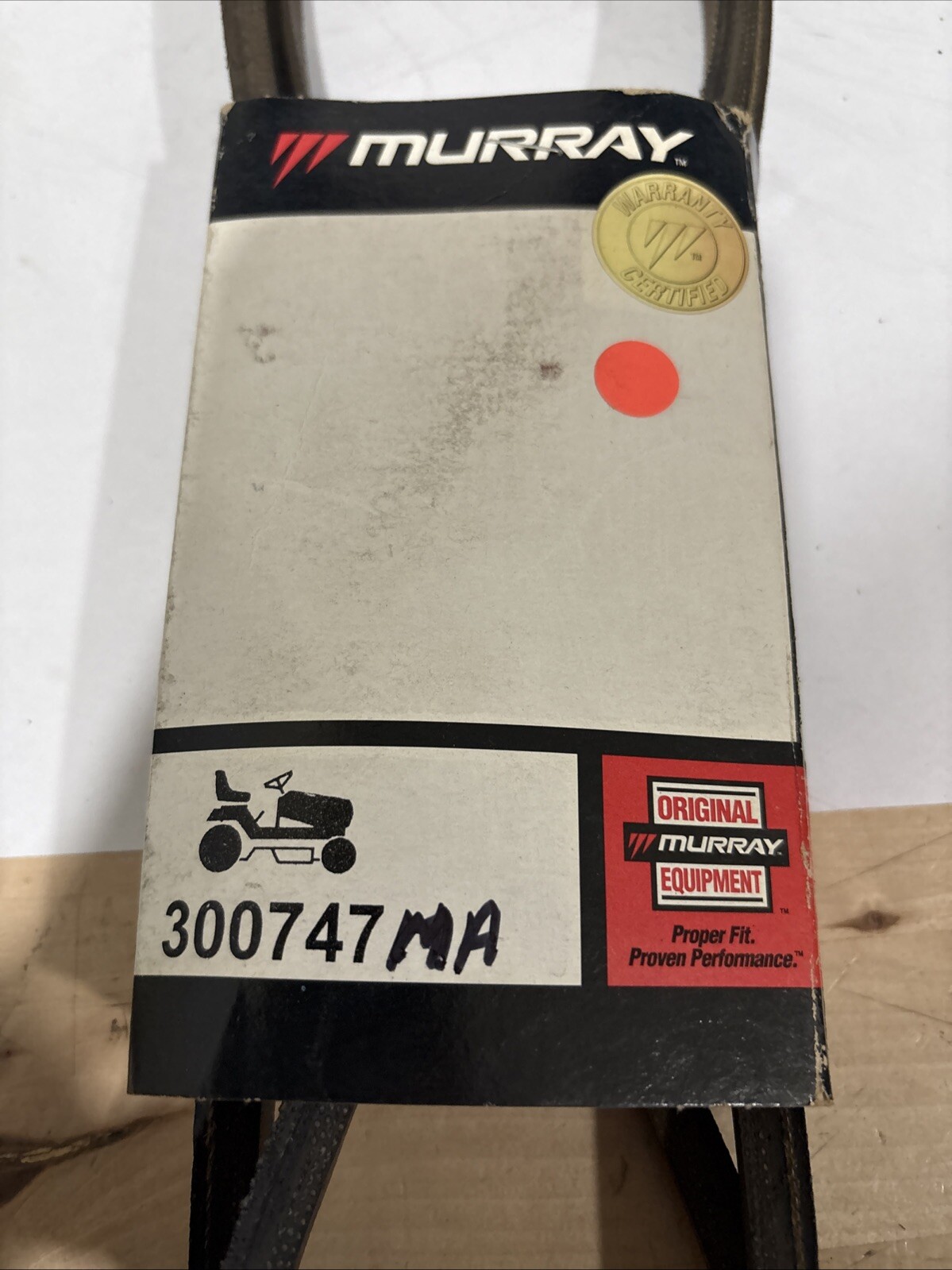 New OEM Genuine MURRAY #300747 Belt - Image 3