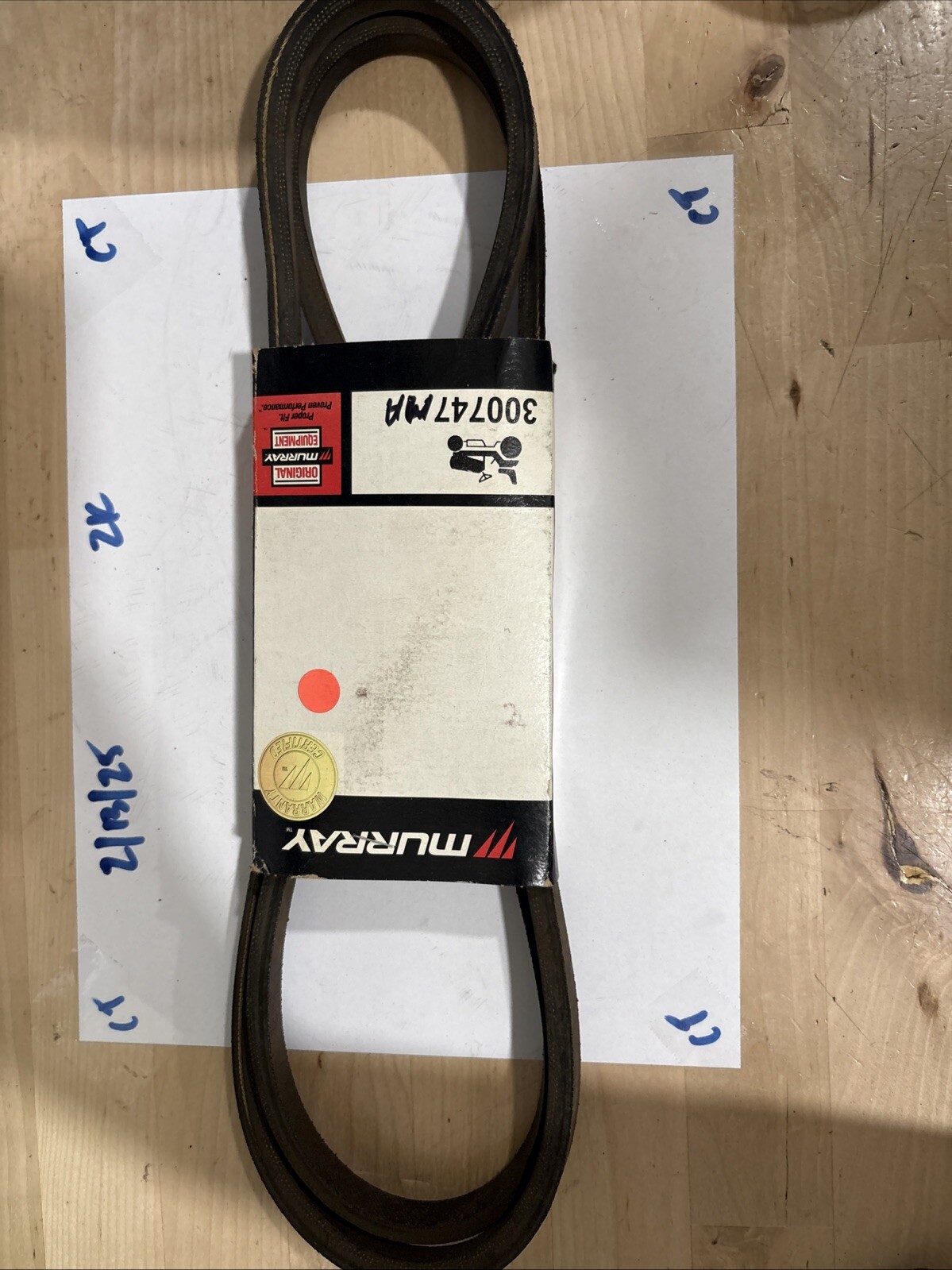 New OEM Genuine MURRAY #300747 Belt