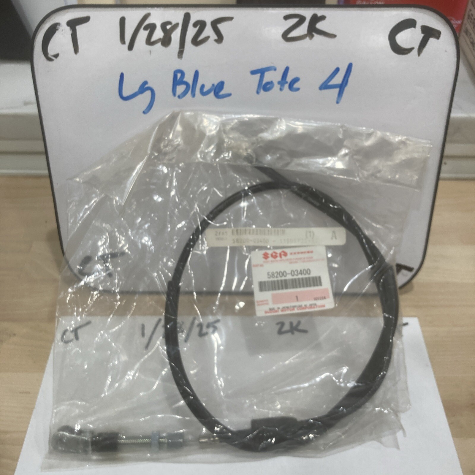 New OEM Suzuki Clutch Cable 58200-03400 For DS80