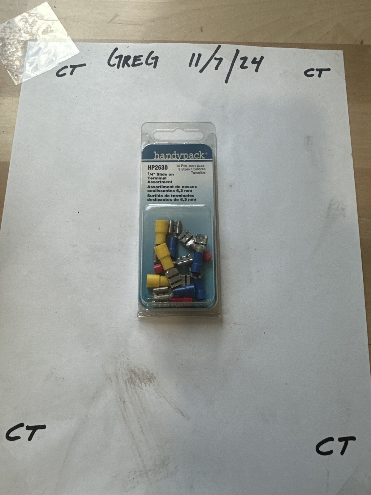 New SMP Handy Pack Wire Terminal Clip HP2630