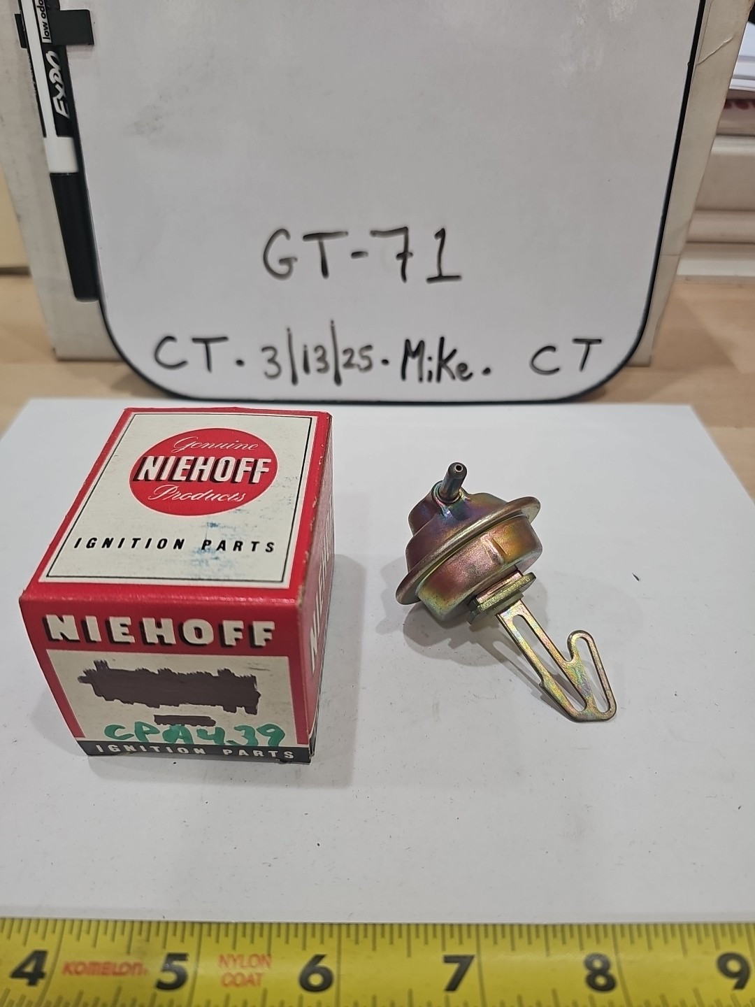 Niehoff choke pull off (GP SORENSEN 779-160 / Standard CPA439) - Image 3