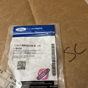 OEM 2013-2016 Genuine Ford Name plate Cj5Z-9942528-B
